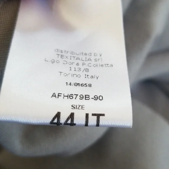 Harris Wharf London Size 44 grey S/S crew dress - Picture 6 of 8